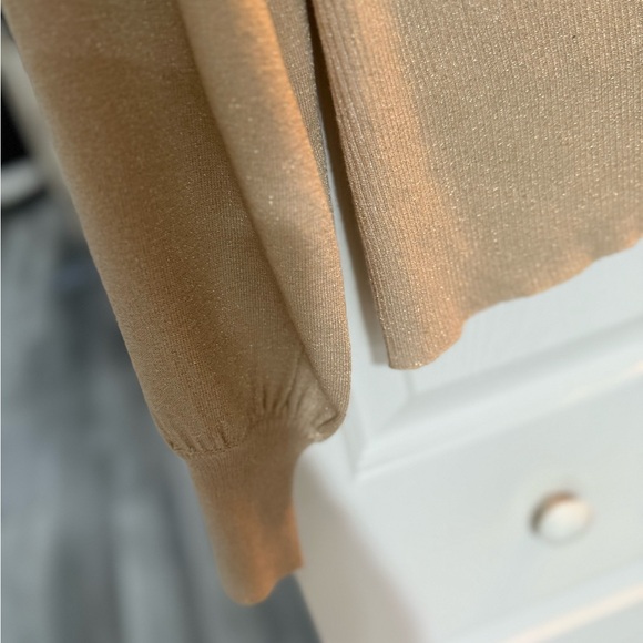 Elegant Tan Women's Sweater - Picture 5 of 5